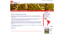 Desktop Screenshot of learn-spanish-in-latin-america.linguaschools.com