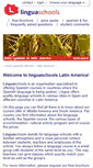 Mobile Screenshot of learn-spanish-in-latin-america.linguaschools.com